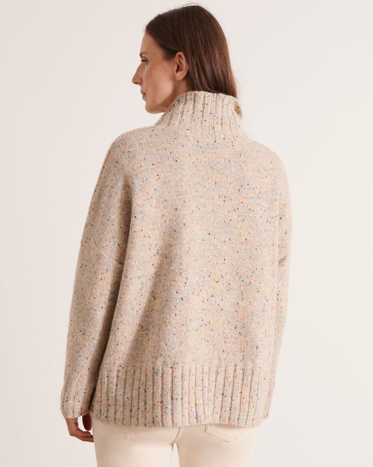Pull en maille chinée ABIME12/12201/771