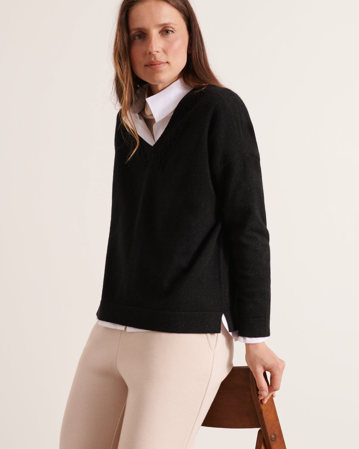 Pull en laine et cachemire ALYSSUM12/12185/500