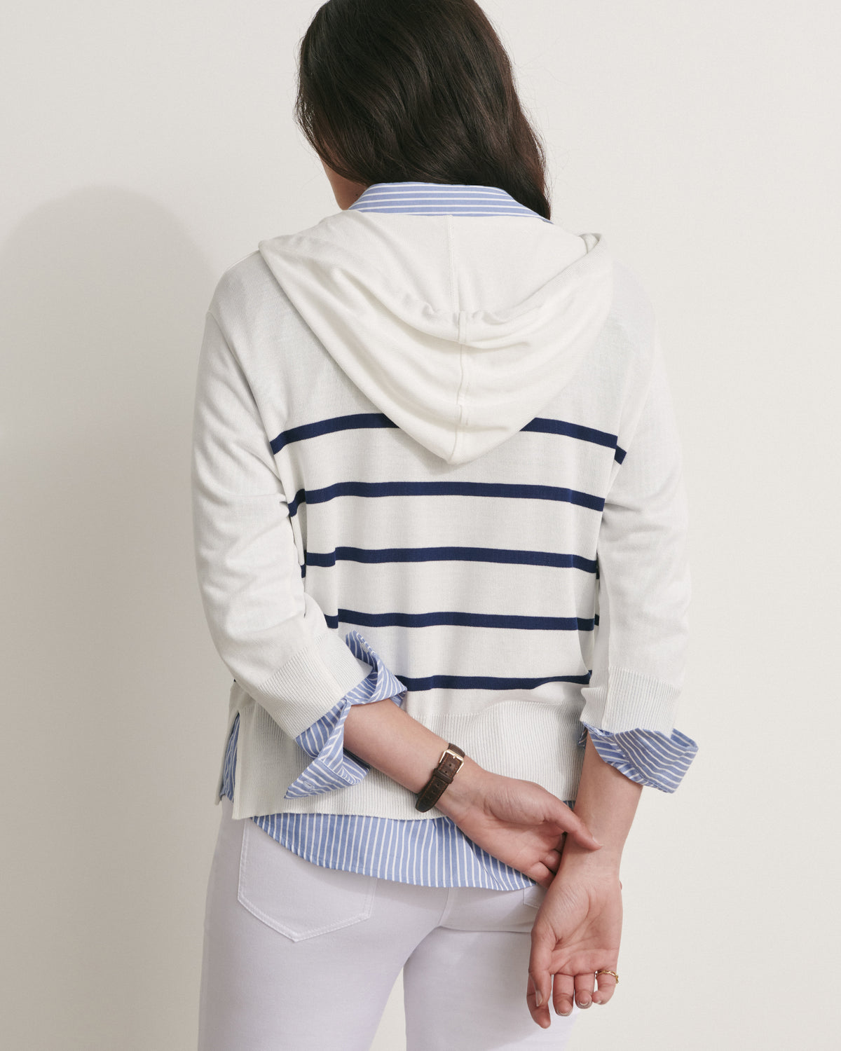 Sweat à capuche en maille ARUS11/11038/761