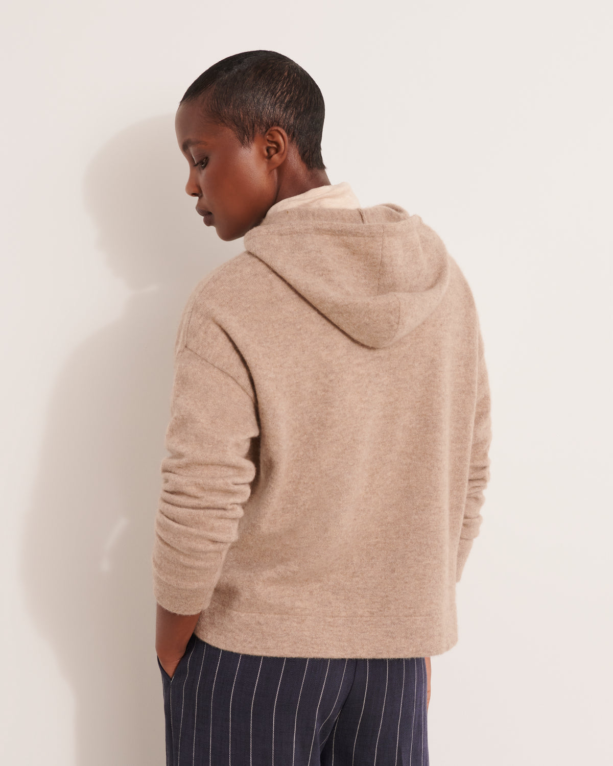 Pull sweat en maille à capuche ASWEATA/12054/022