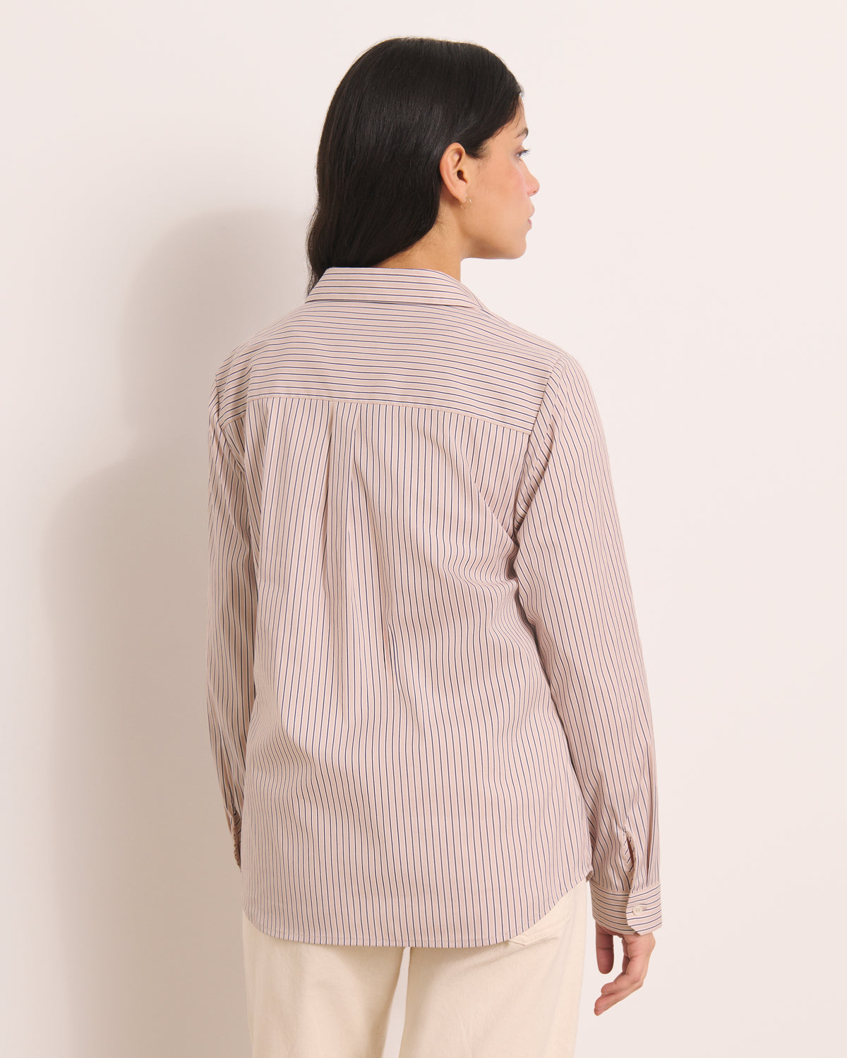 Chemise beige à rayures CANALETTO13-BIS/13250/521