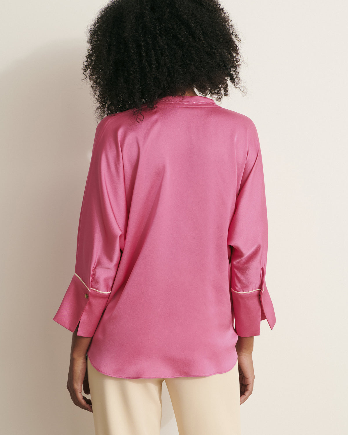 CHARTREUSE knotted blouse11/11088/394