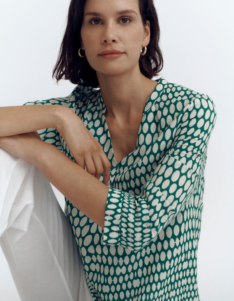 Printed blouse CHUNKY/87259/610