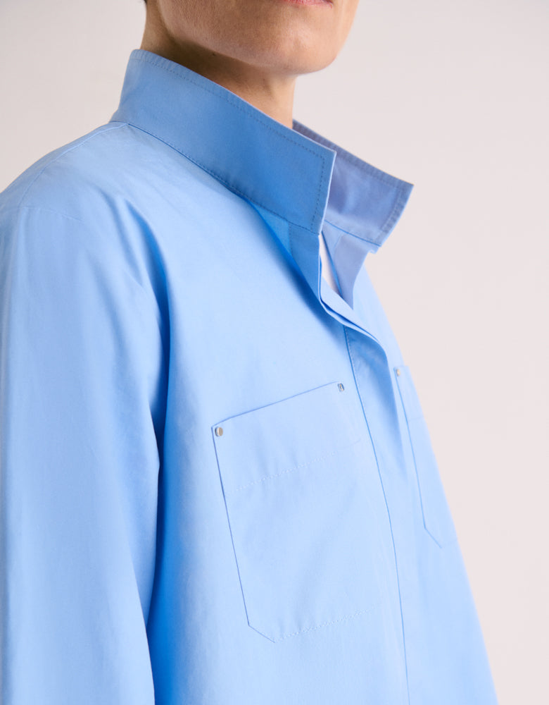 Chemisier CYAN/88214/290