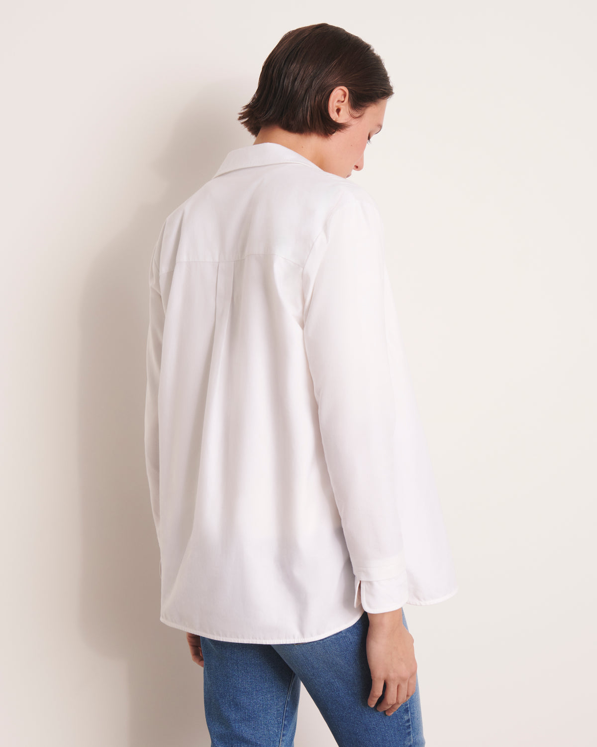 Chemisier blanc oversize CYGNEAU/13131/001
