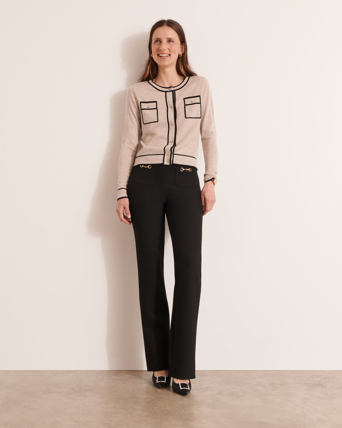 Pantalon droit PAULETTE/12080/500
