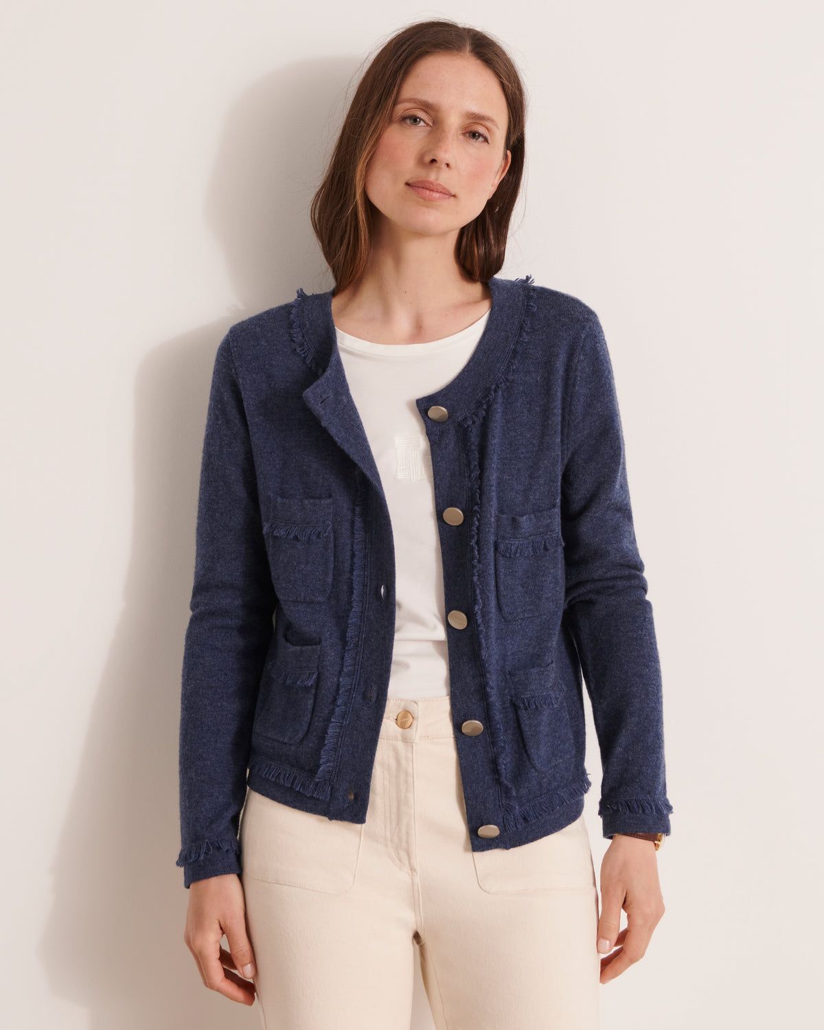 Gilet en cachemire GINELLE12/12058/286