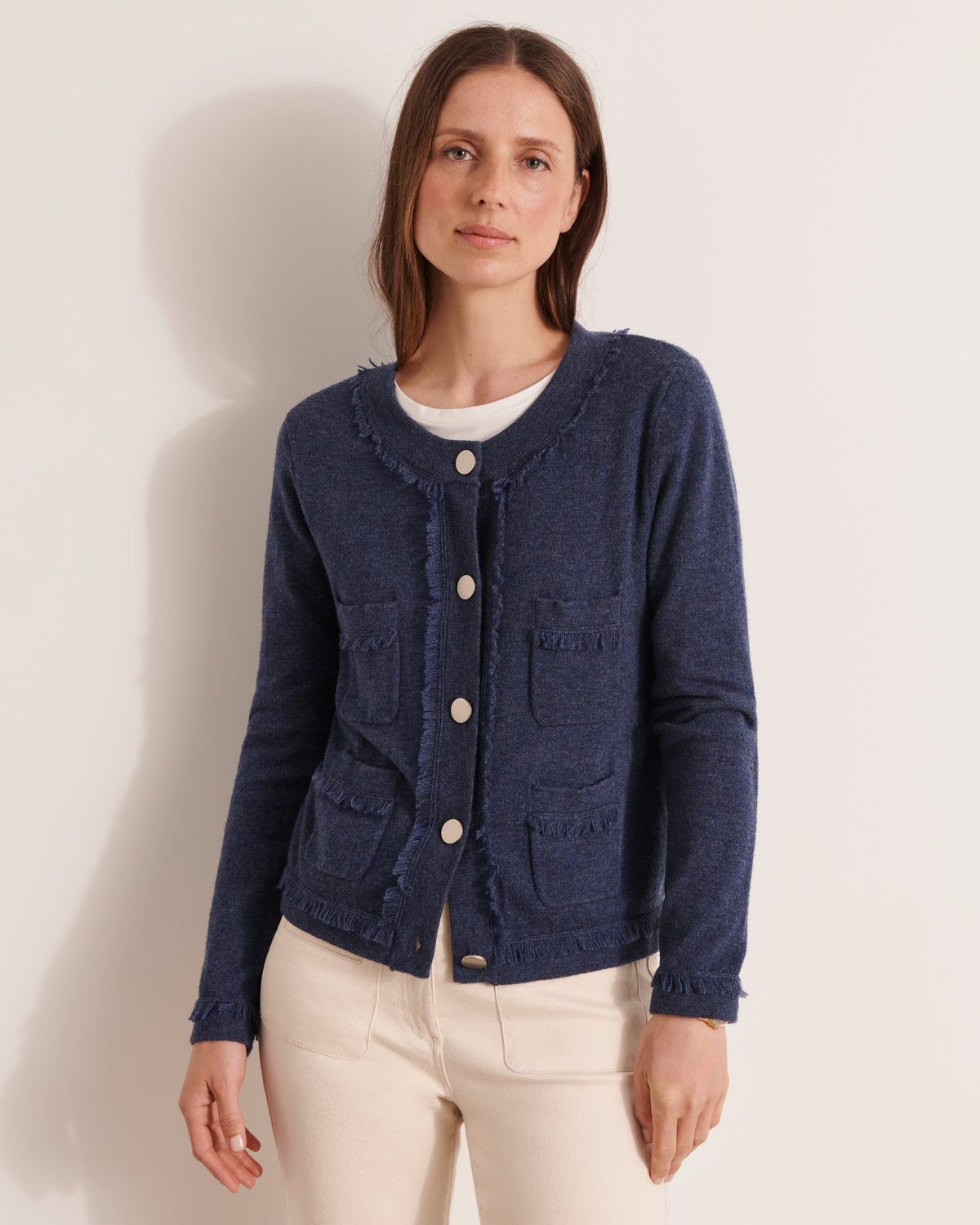 Gilet en cachemire GINELLE12/12058/286