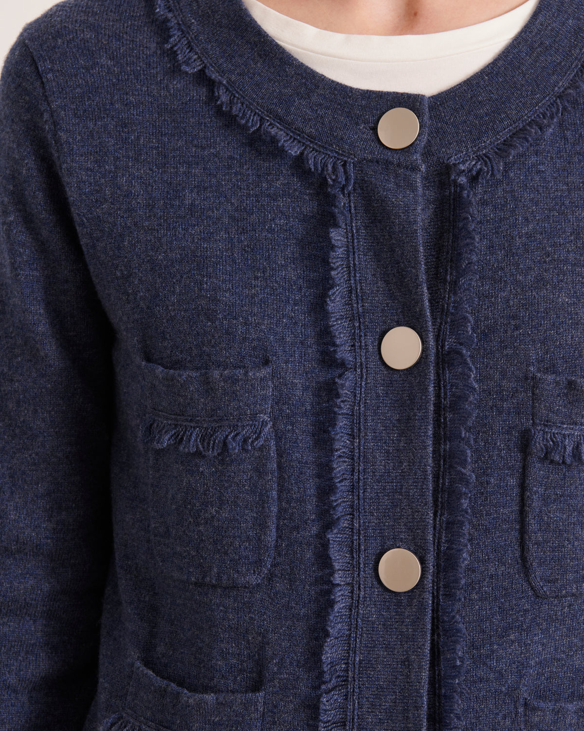 Gilet en cachemire GINELLE12/12058/286