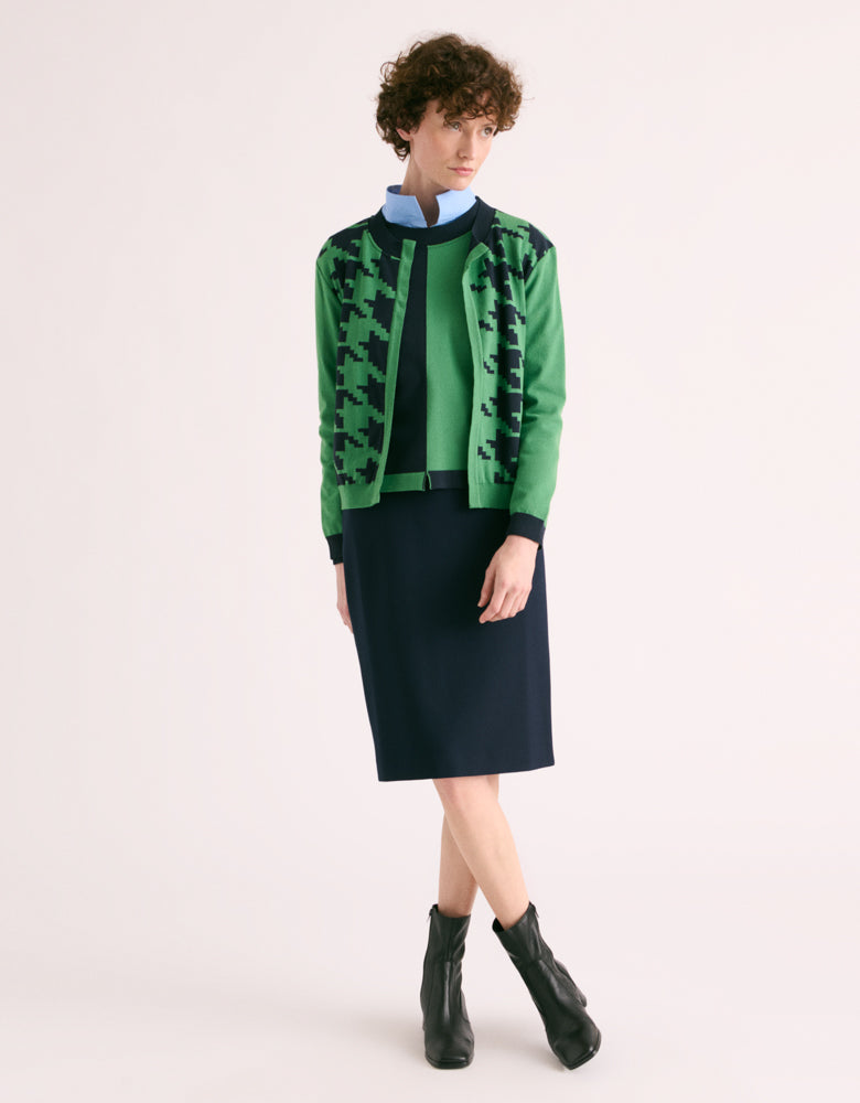 Gilet maille jacquard GINKO/88038/861