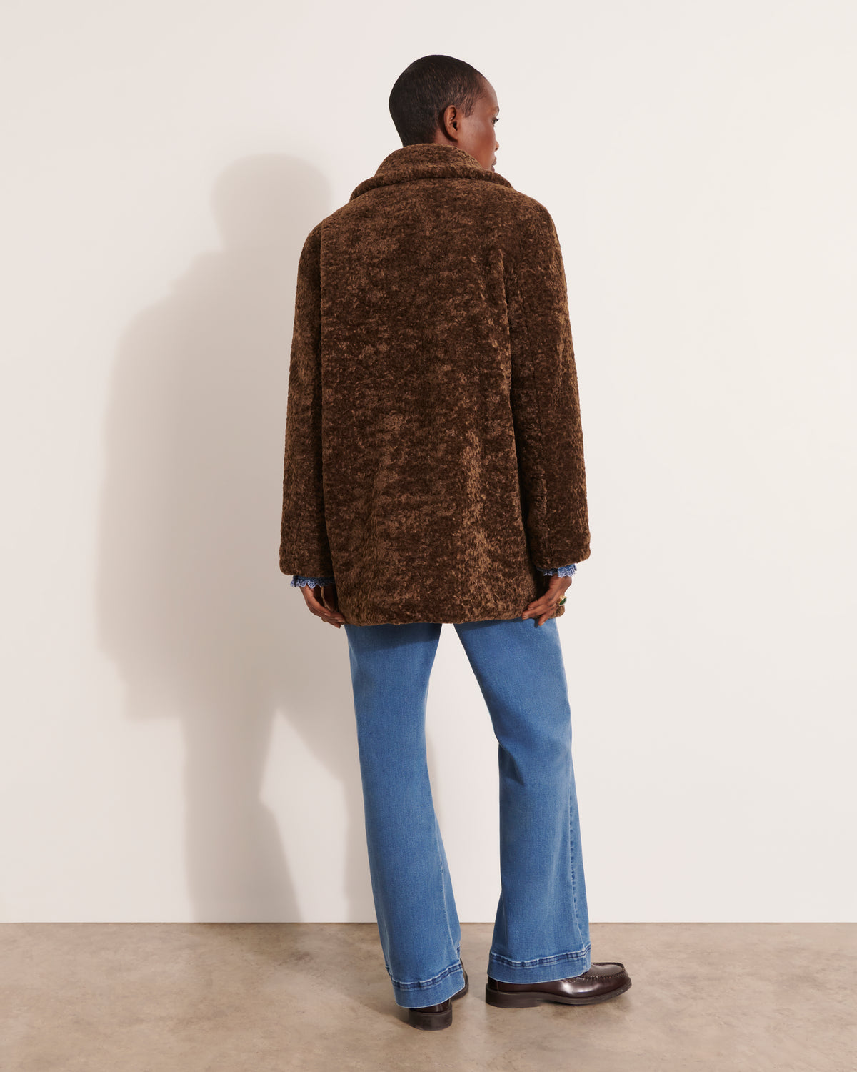 Manteau 3/4 en fausse fourrure MALAMUTE12/12034/048