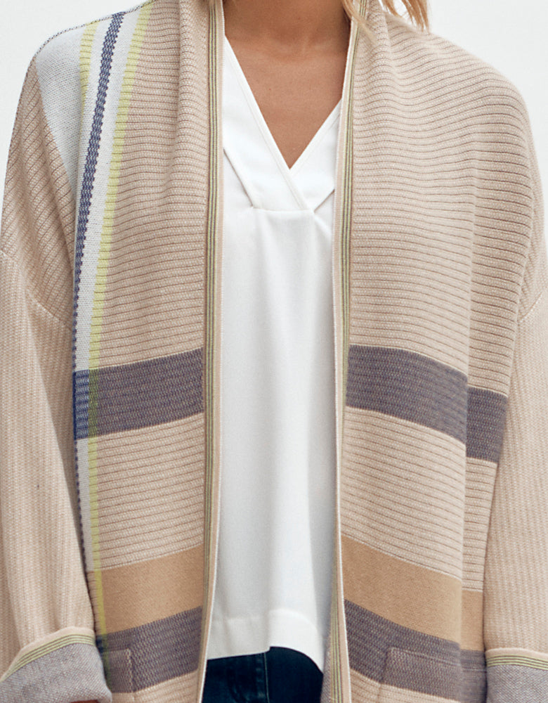 Manteau maille jacquard NIMES/87001/781