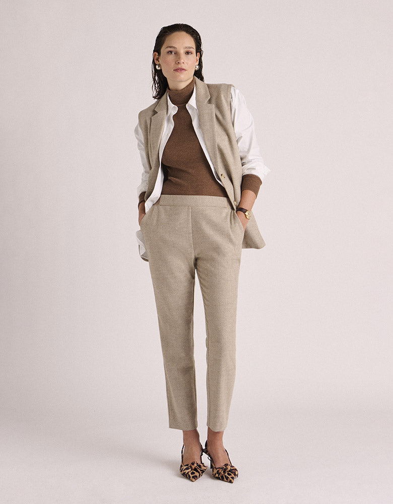 Veste blazer sans manches BESTWEED/88154/531