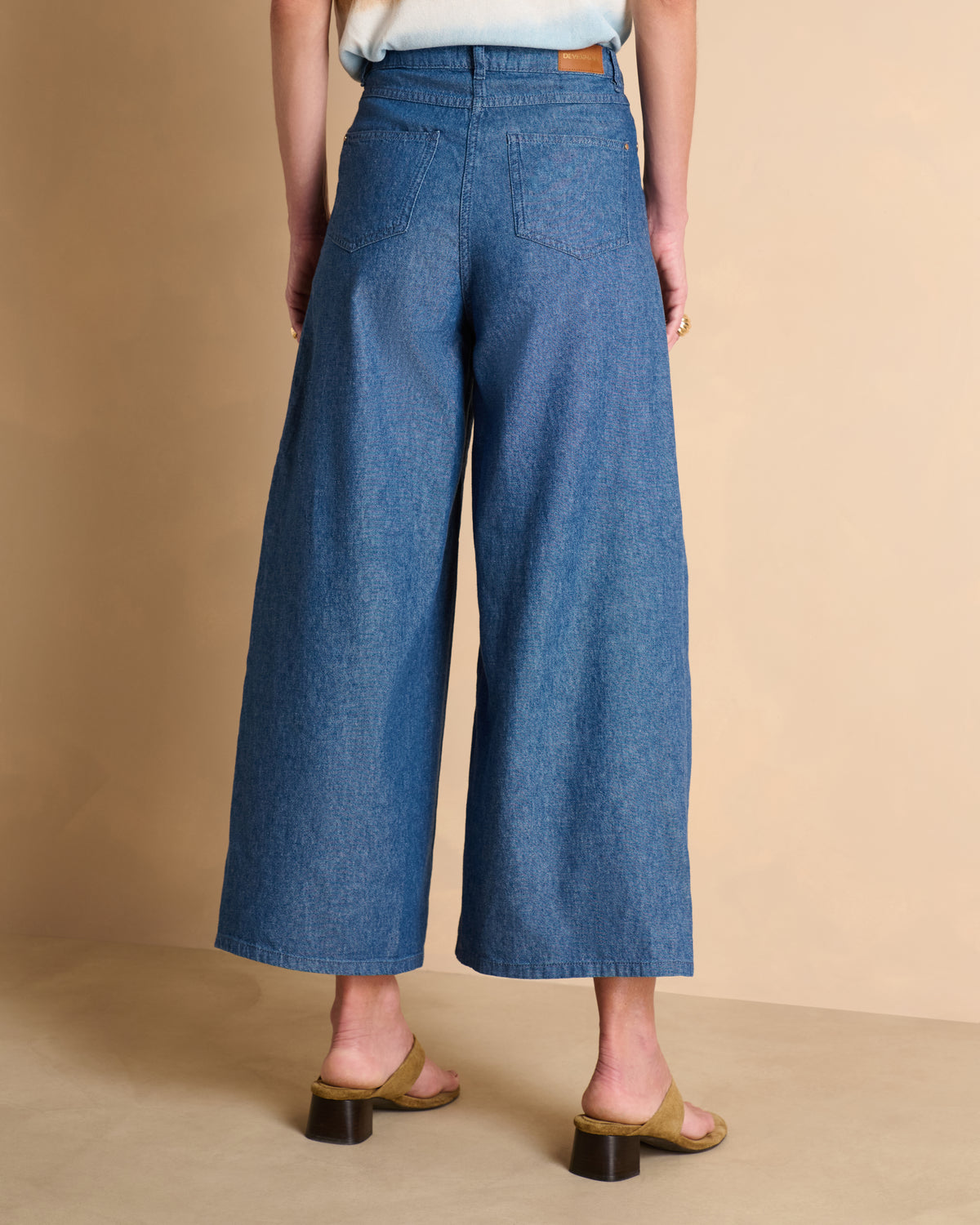 Jean jupe-culotte bleu PAMPA-J/13336/296
