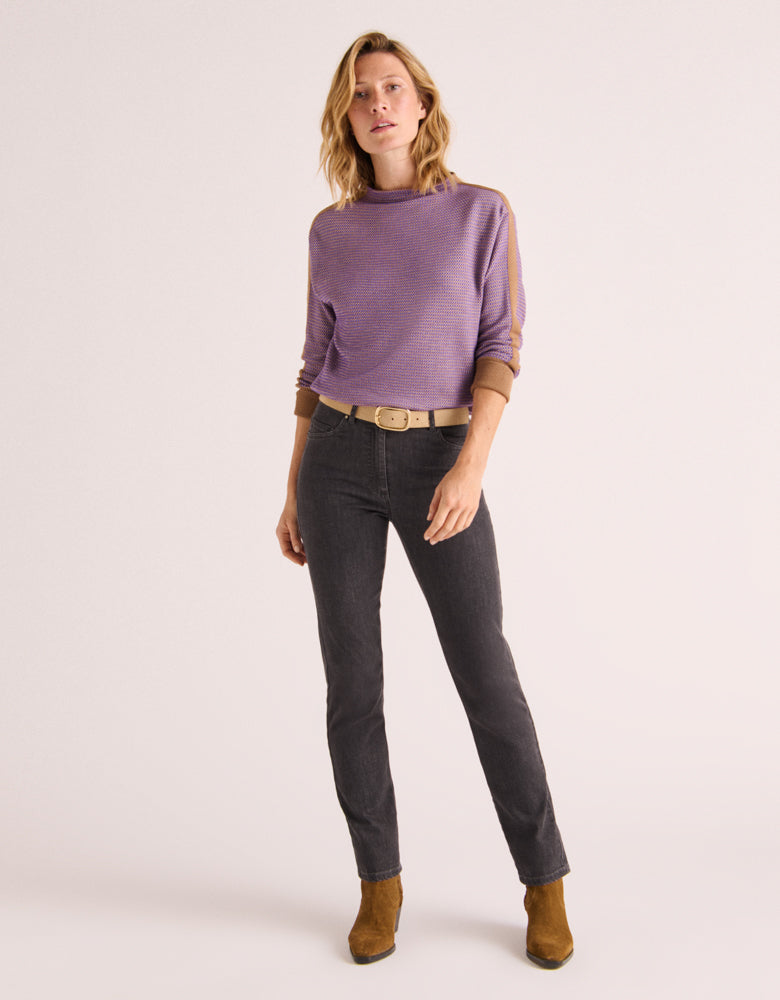 Jeans délavé PANJEAN88-BIS-GRIS/88153/441
