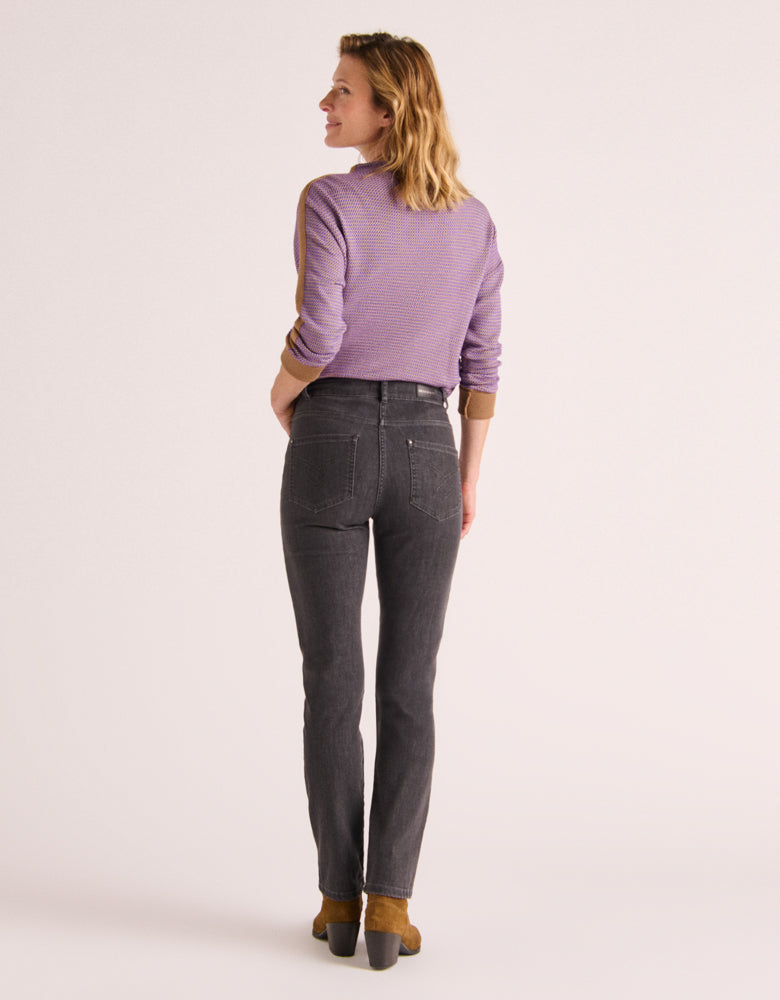 Jeans délavé PANJEAN88-BIS-GRIS/88153/441