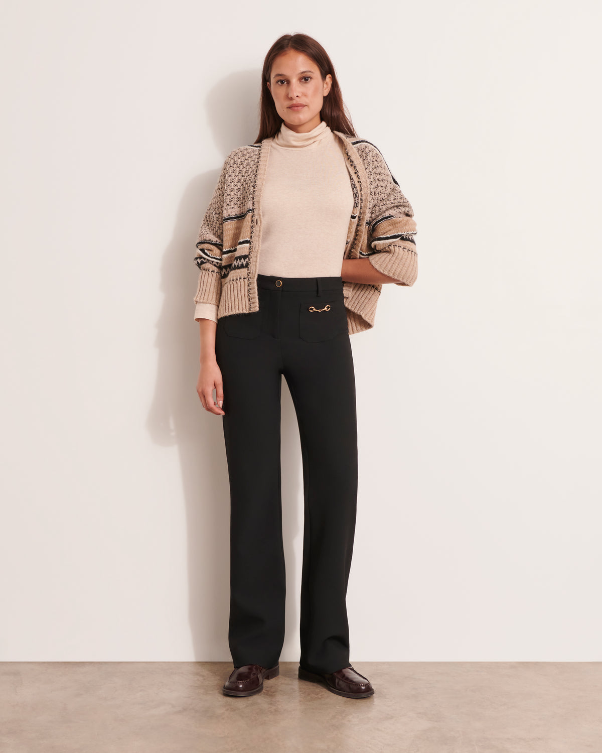 Pantalon droit PAULETTE/12080/500