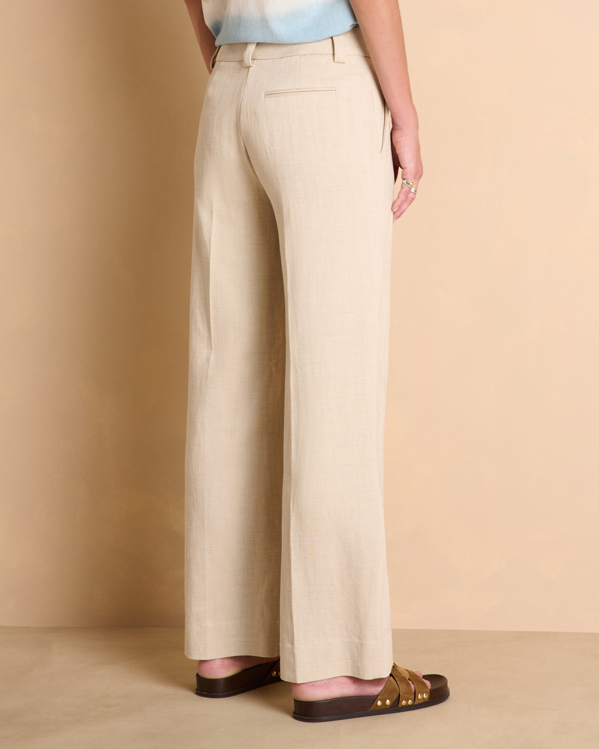 Pantalon large beige PHILBY13/13323/007