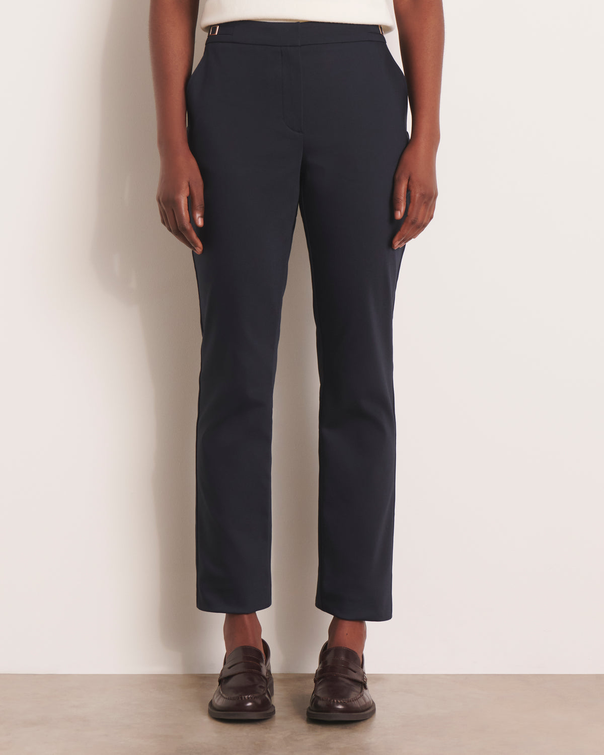 Pantalon bleu marine PICO13-BIS/13087/317