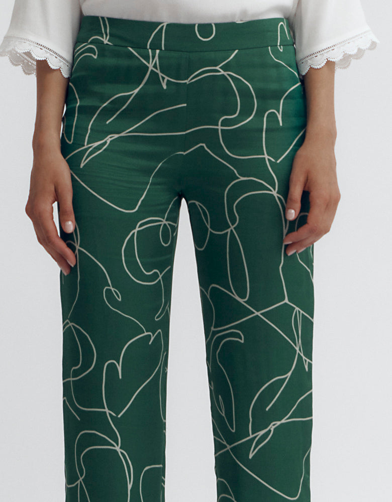 Pantalon souple PILIGNE/87116/611