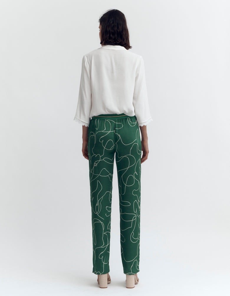 Pantalon souple PILIGNE/87116/611
