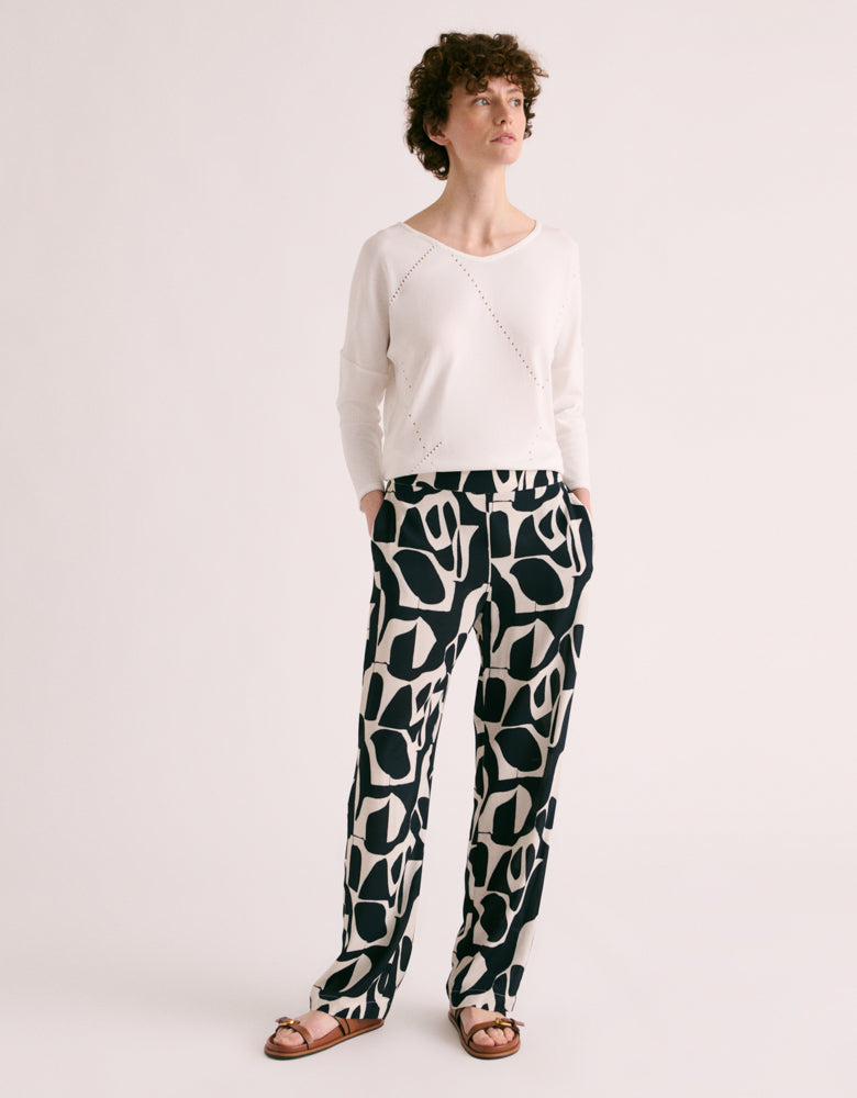 Pantalon imprimé PISSARO/88172/670