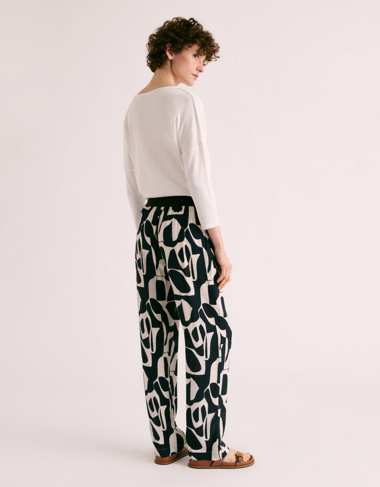 Pantalon imprimé PISSARO/88172/670