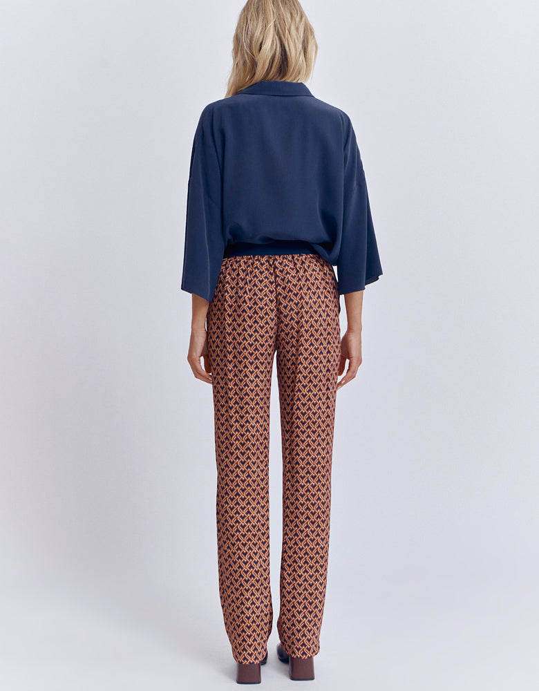 Pantalon fluide imprimé POPSTAR/86181/555