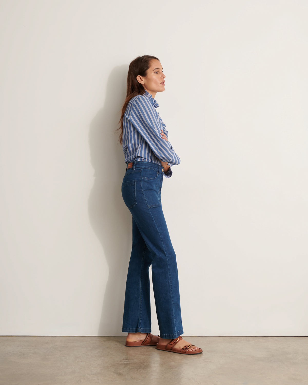 Jeans flare PYTRESSE11-BIS/11194/317
