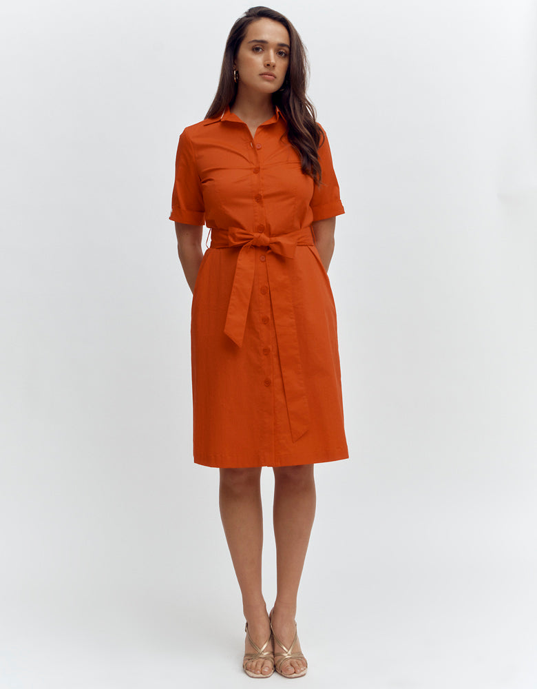 Robe courte chemisier RECITATION/87221/083
