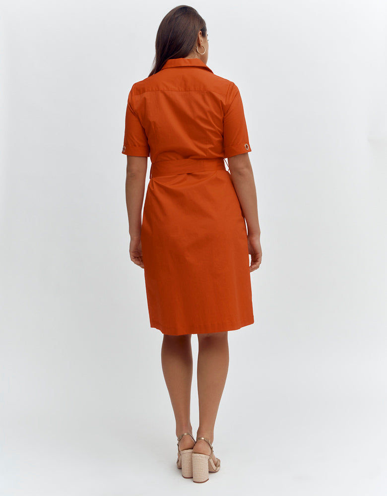 Robe courte chemisier RECITATION/87221/083