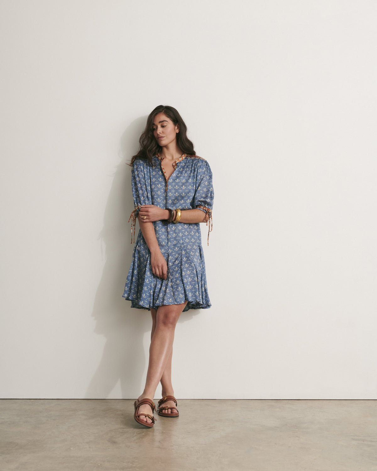 Robe courte imprimée RECREATION/11157/262