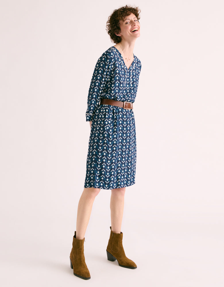 Robe courte imprimée REPLIQUE/88108/635