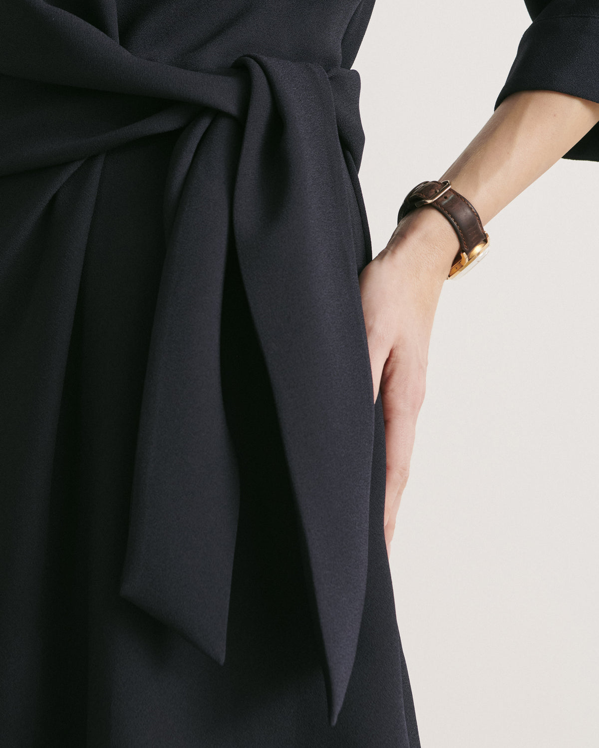 Robe courte drapée RESPLENDISSANTE/11137/317
