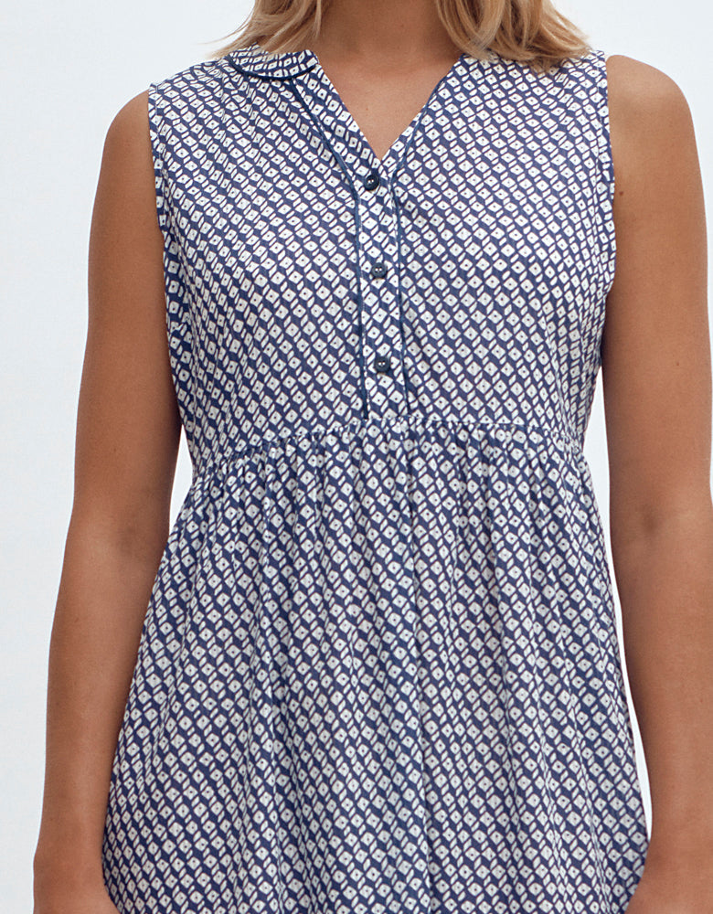 Robe midi à volants RICCI-WEEK/87235/630