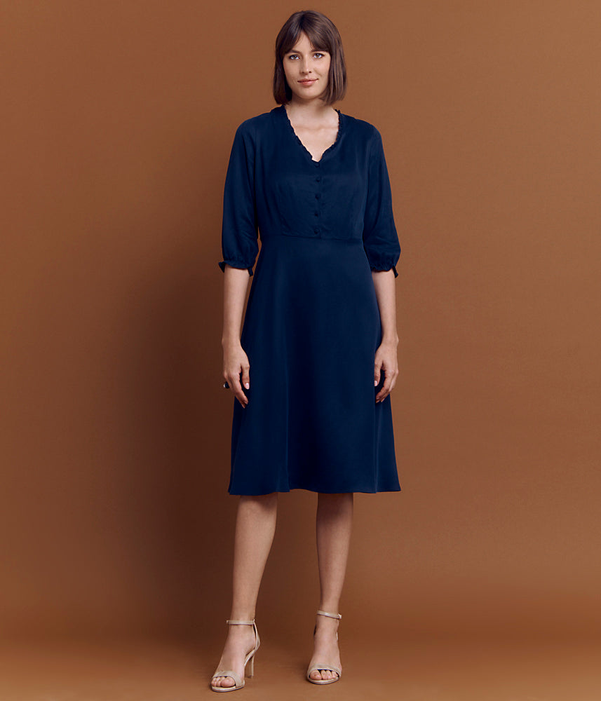 Robe longue fluide RIMINETTE/84184/312