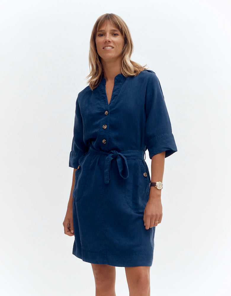 Vestido corto camisero RIVIO/87255/306