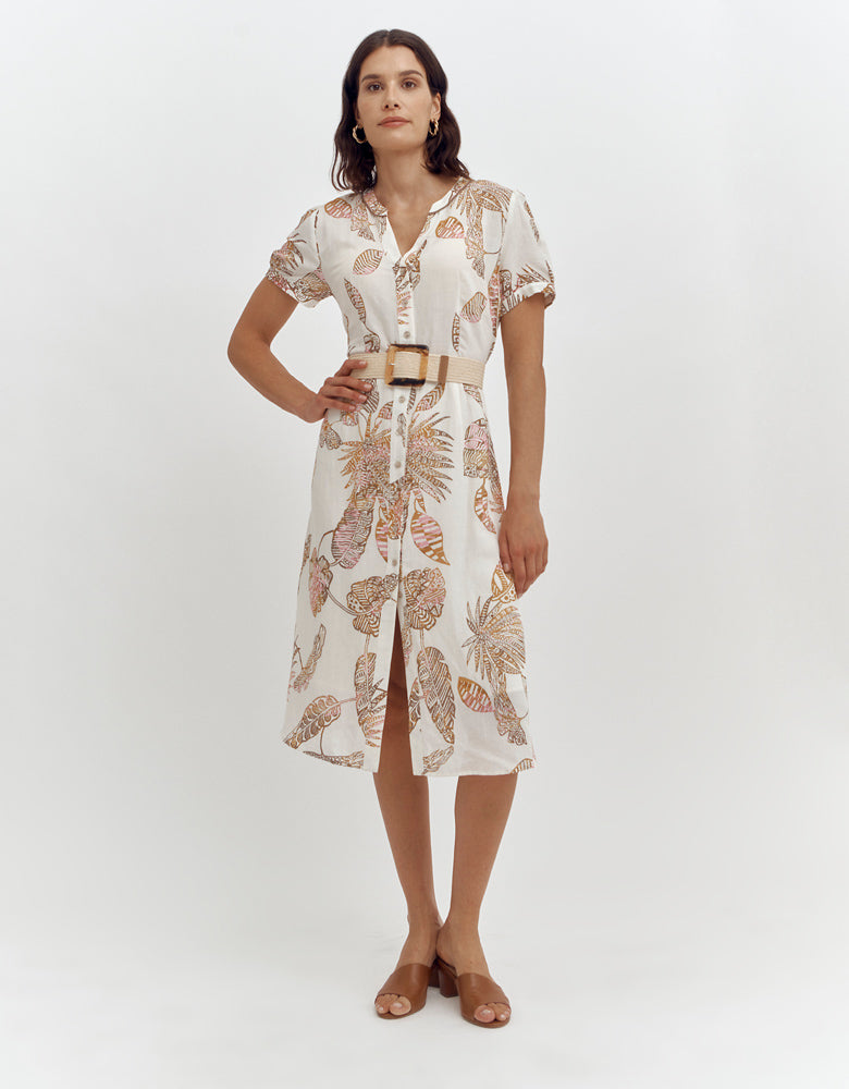 Robe longue imprimée RIZLENE/87236/555