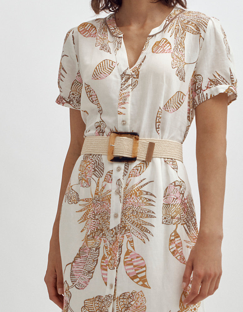 Robe longue imprimée RIZLENE/87236/555