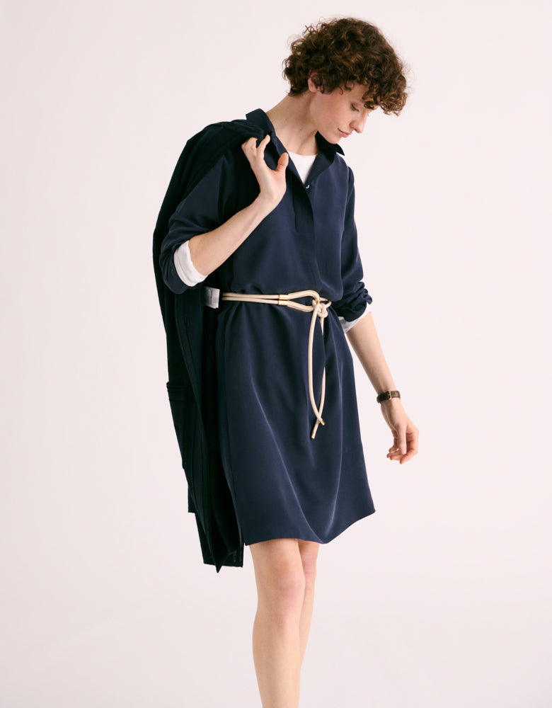 Robe courte chemise ROCHEFORT/88141/317