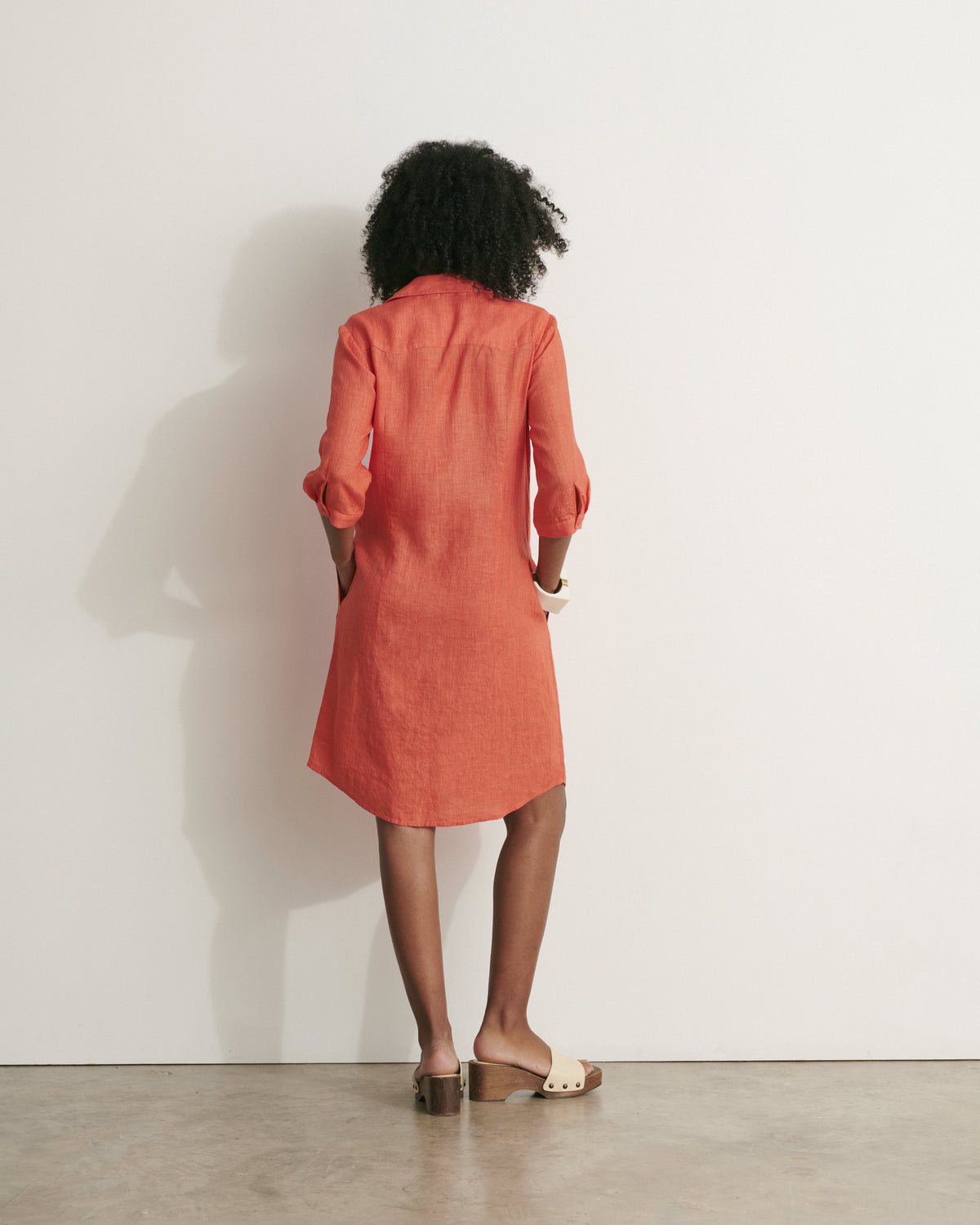 Robe courte chemise ROSELINE11/11109/083
