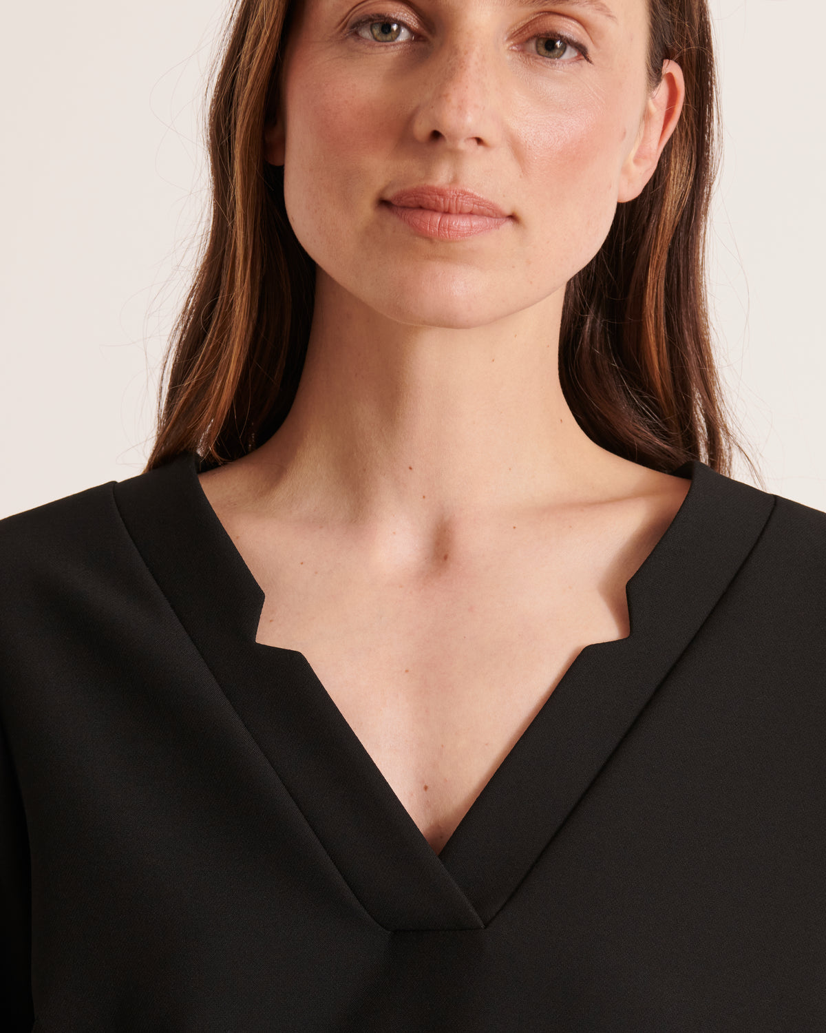 Robe courte droite stretch ROUGETTE12/12085/500