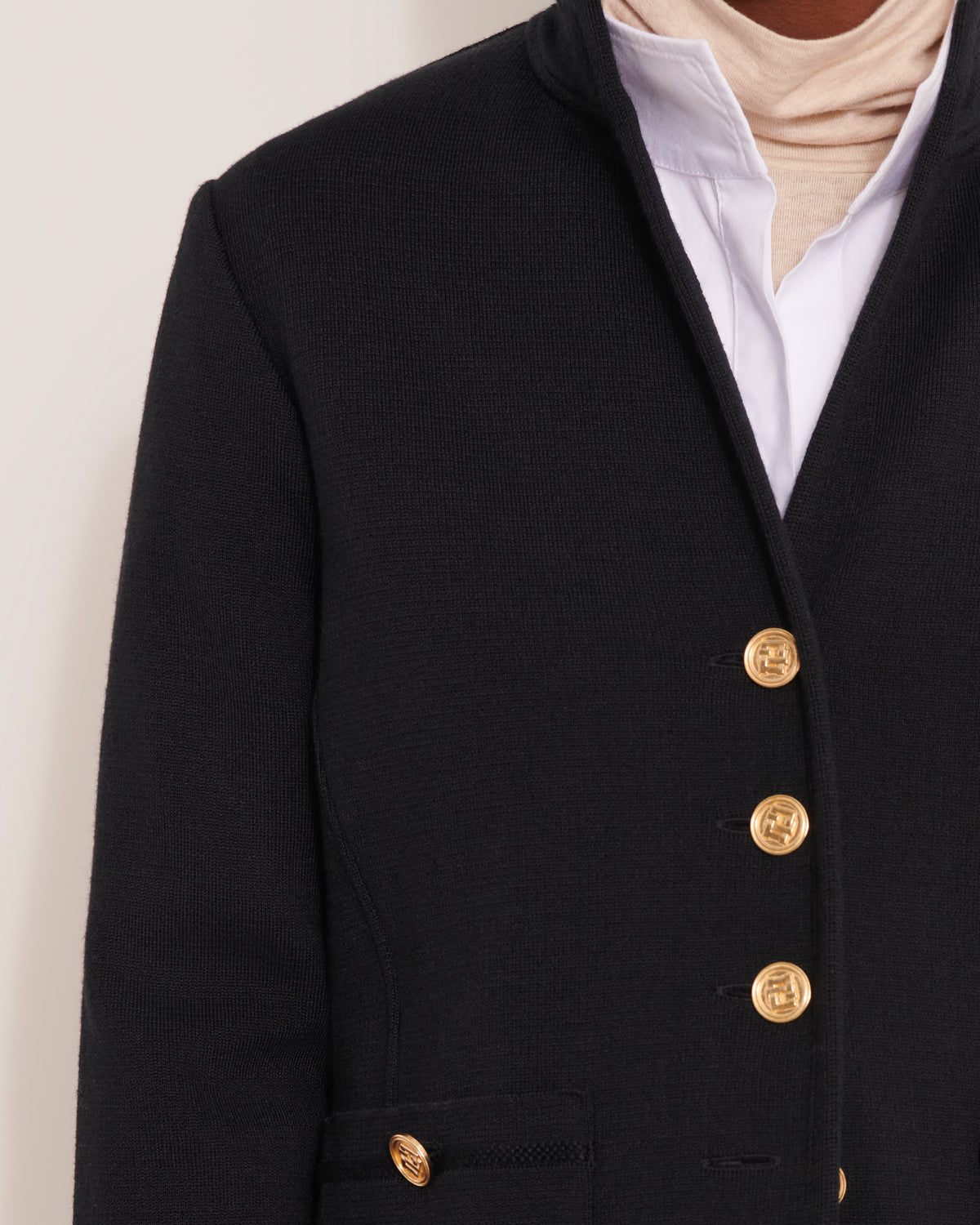Veste maille milano en laine mérinos VICTORINE1927-12/12036/500