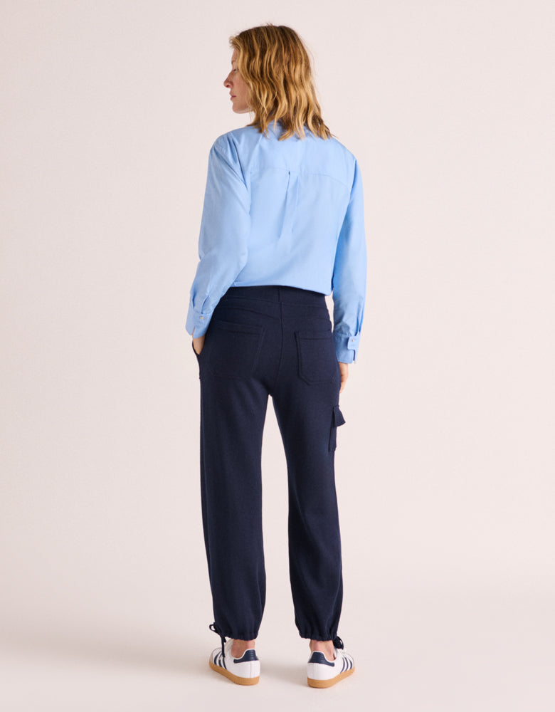Pantalon cargo maille milano en laine mérinos YVES1927/88051/319