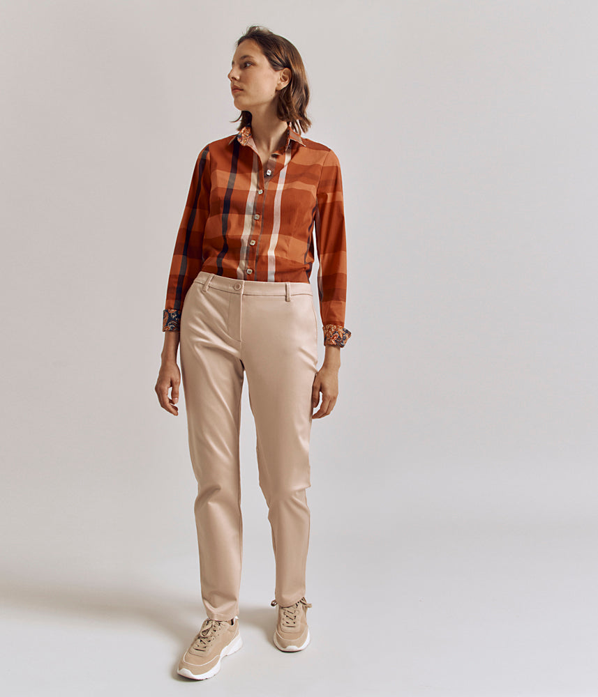 Cotton chinos POLLUX/82039/014