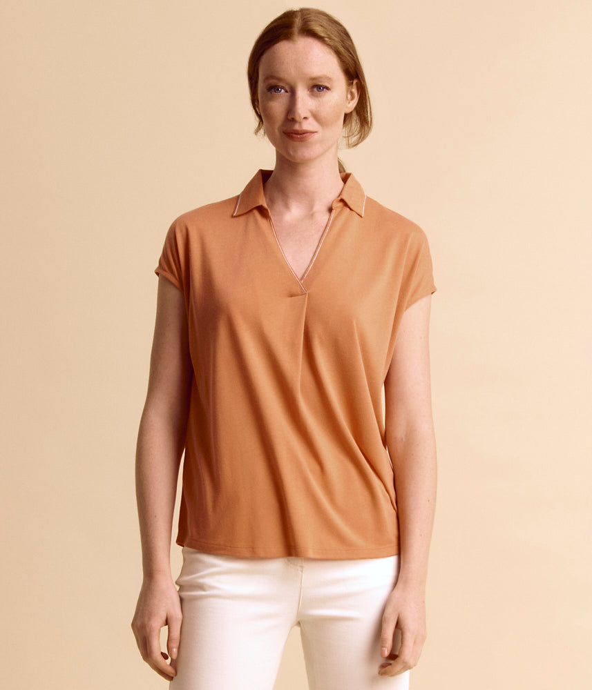 Tee-shirt fluide en lyocell TOURBILLON/85301/079