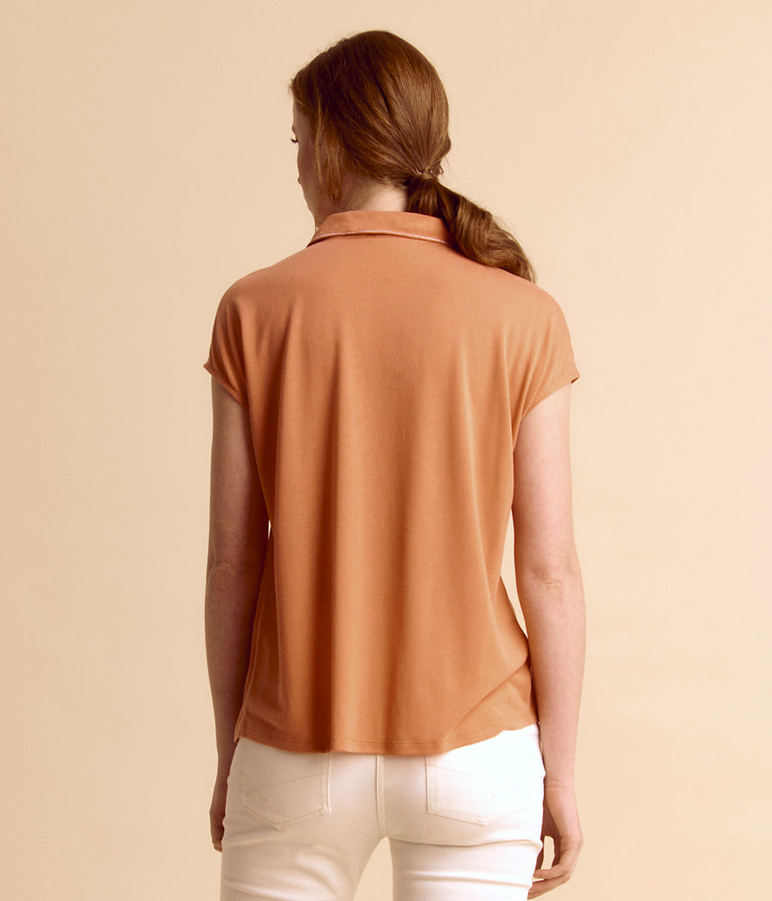 Tee-shirt fluide en lyocell TOURBILLON/85301/079